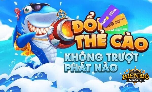 Game bắn cá đổi thẻ thu hút đông đảo người chơi