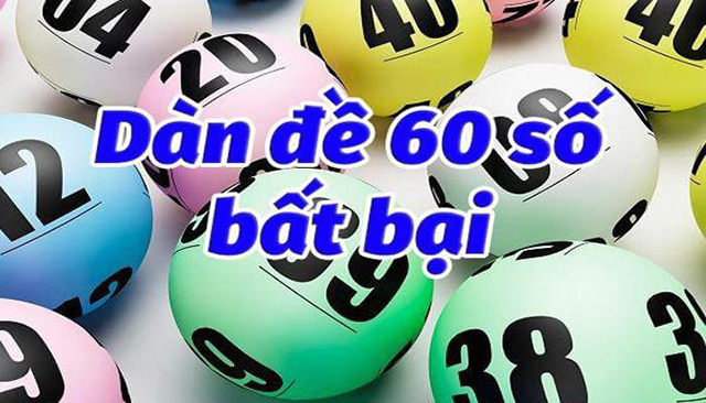 Chơi với bộ bài 60 con số giúp người chơi có cơ hội chiến thắng lên đến 60%