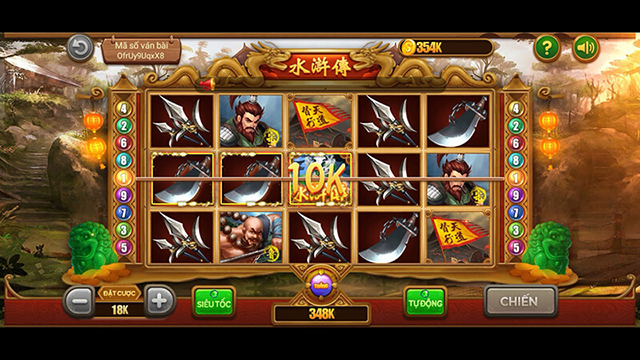 Các biểu tượng nhân vật quen thuộc trong game Thuỷ Hử