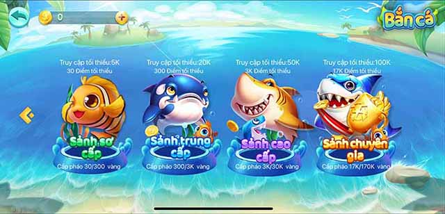 Game bắn cá Cf68 hấp dẫn và vui nhộn