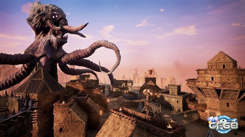 Âm thanh sống động trong Conan Exiles tăng thêm sự kịch tính