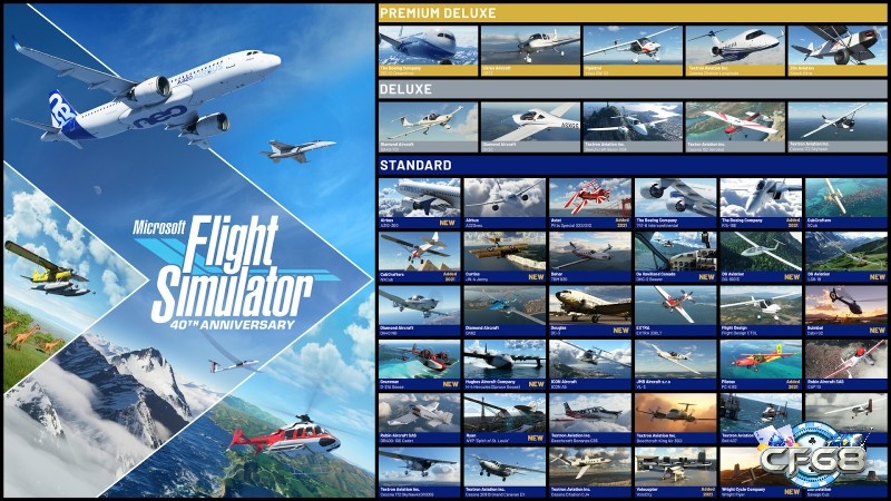 Khám phá game mô phỏng lái máy bay siêu chân thực cùng Microsoft Flight Simulator