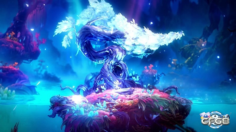 Game Ori and the Will of the Wisps có đồ họa như một tuyệt tác nghệ thuật